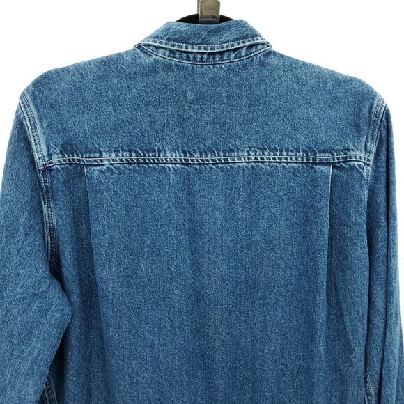 rag & bone All In One Denim Jumpsuit 10/30 Willow Blue - Picture 13 of 16